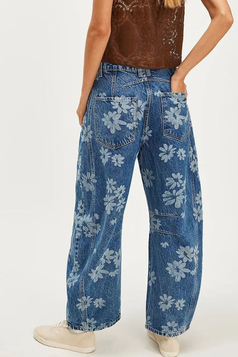'Daisy' Wide Leg Jeans - Celes Fashion